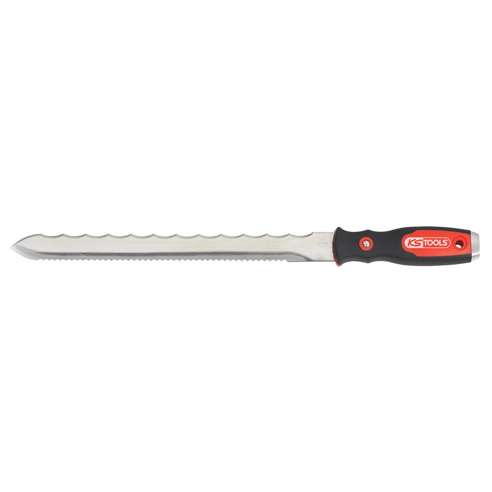Scie couteau 280mm découpe de laine de verre, denture fine et large, poignée bi-matière KS TOOLS - 907.2507