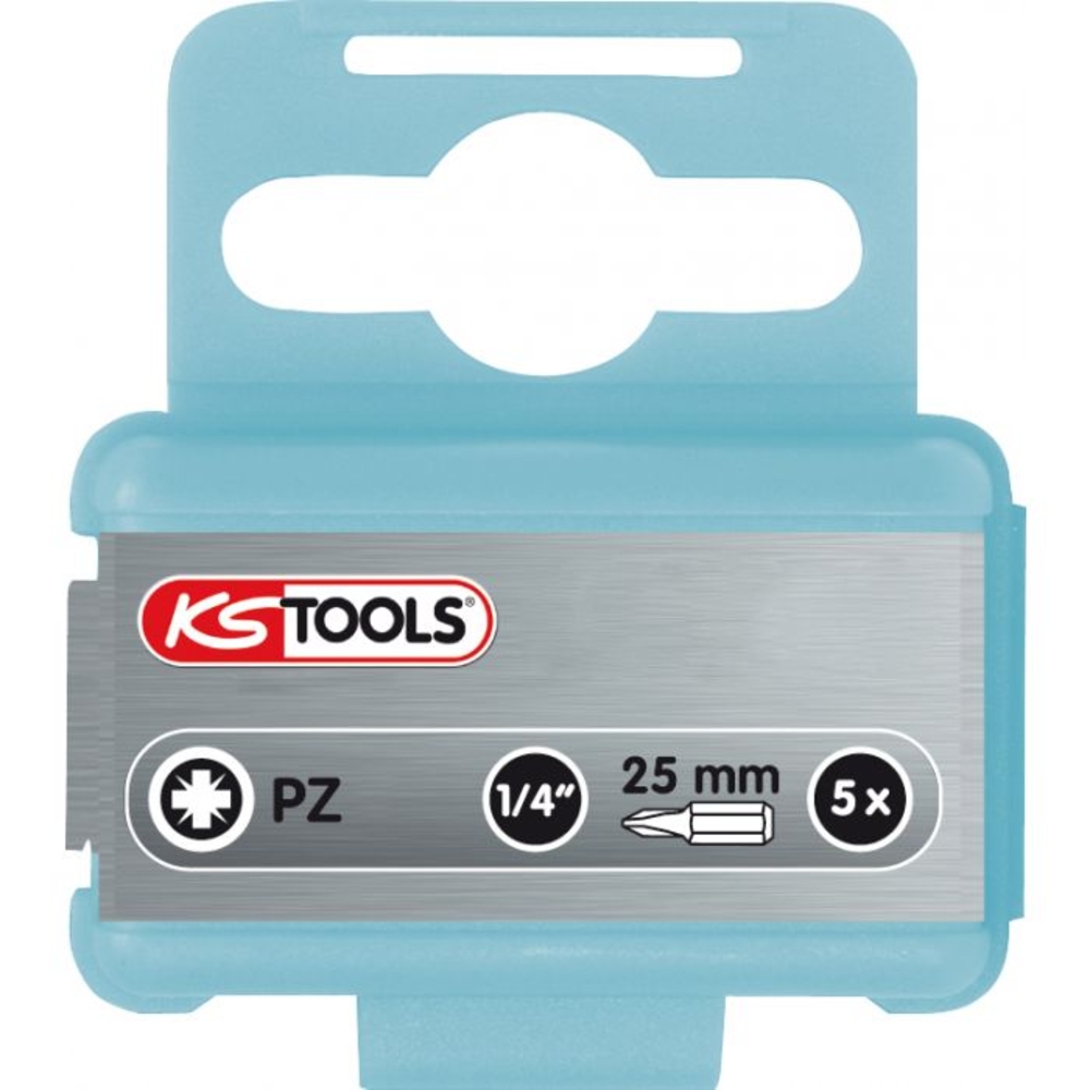 Boite de 5 embouts de vissage INOX POZIDRIV 1/4