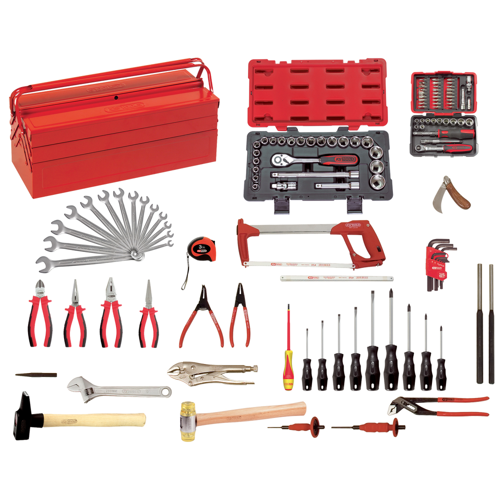 Composition d'outils pour la mécanique générale 131 pcs KS TOOLS - 911.0131