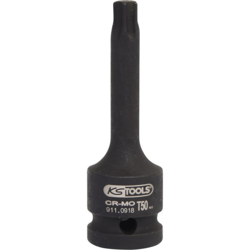 Douille tournevis à chocs longue TORX 1/2