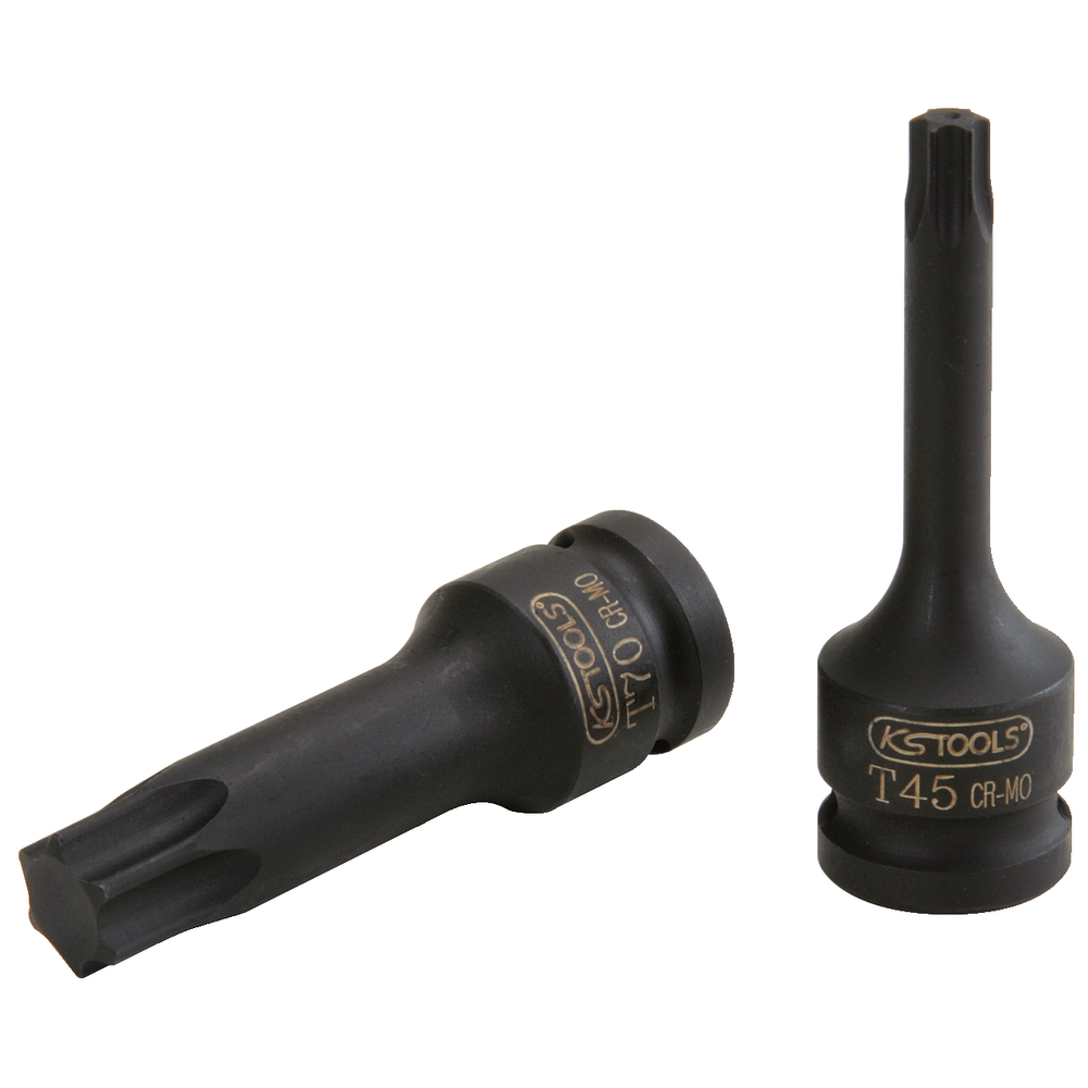 Douille longue à chocs TORX 1/2