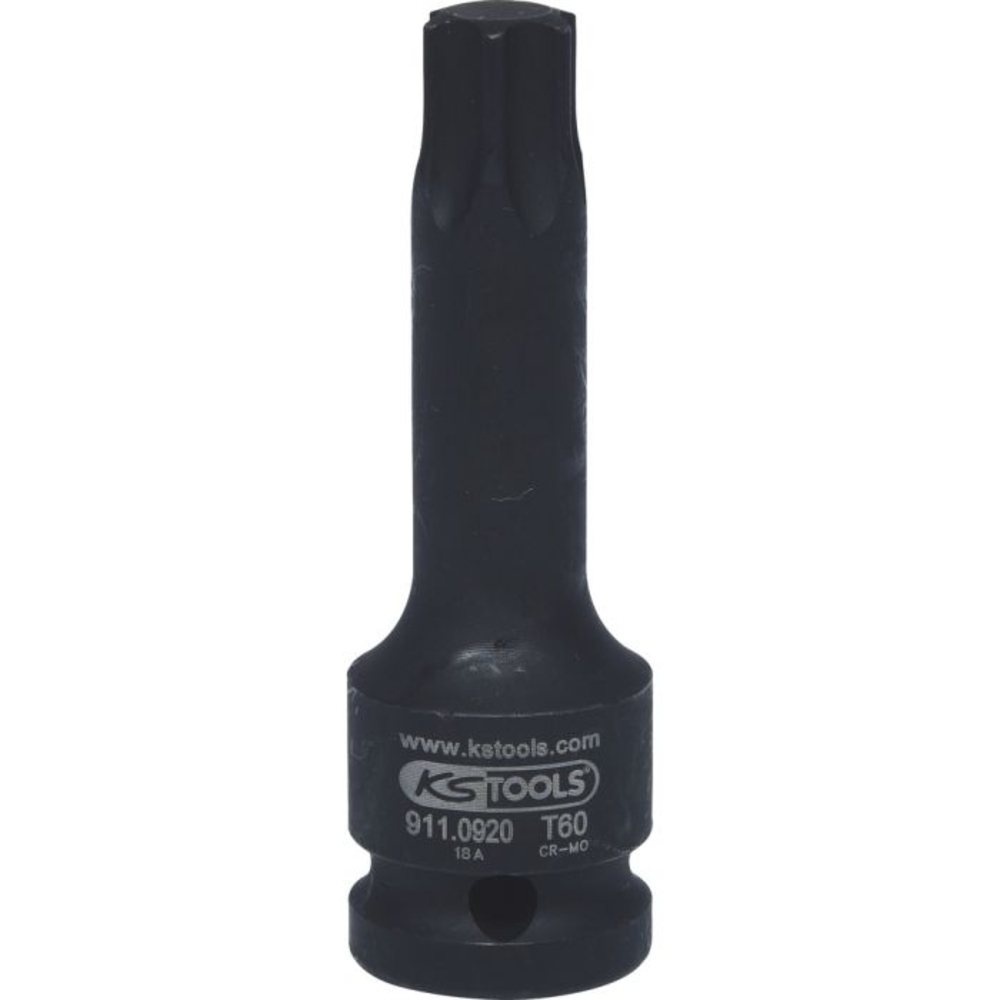 Douille tournevis longue à chocs TORX 1/2