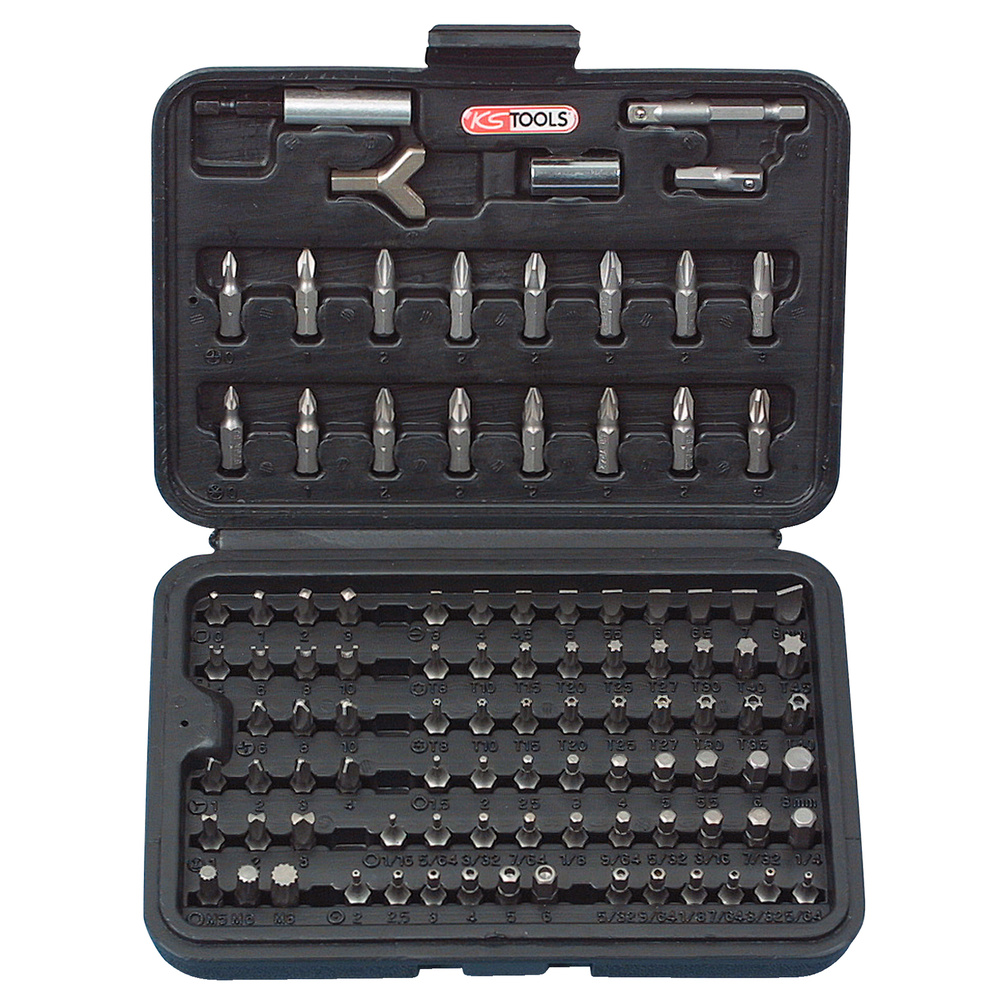Coffret de 95 embouts 1/4