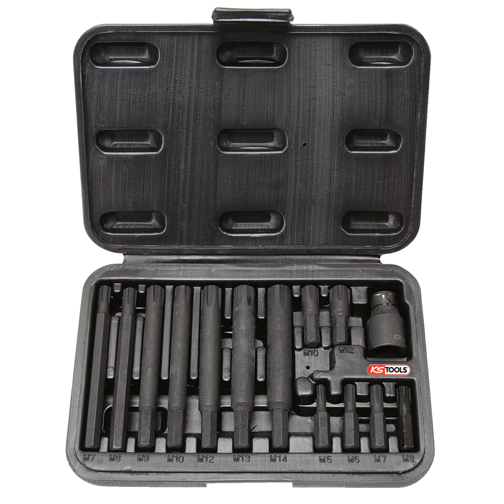 Coffret de 14 embouts à chocs RIBE 5/16