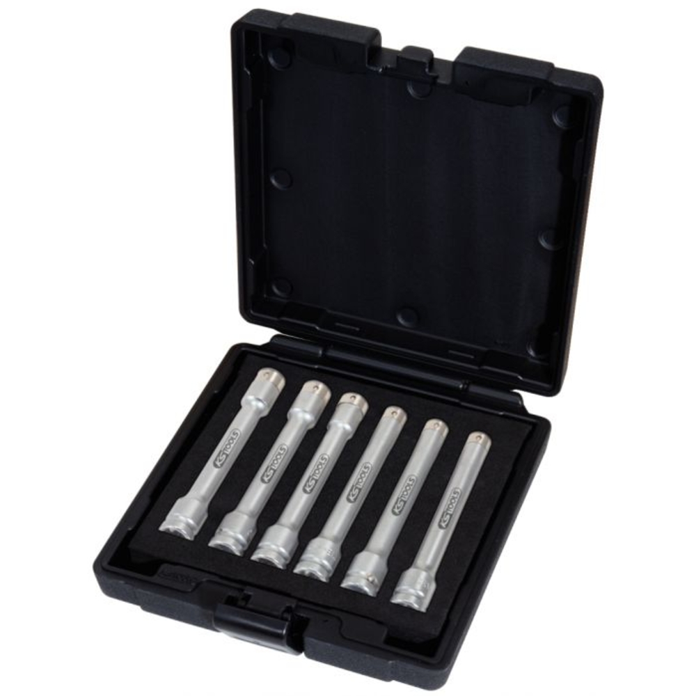 Module de 6 douilles longues TORX E 1/2 pour charnières de portes KS TOOLS - 911.4450