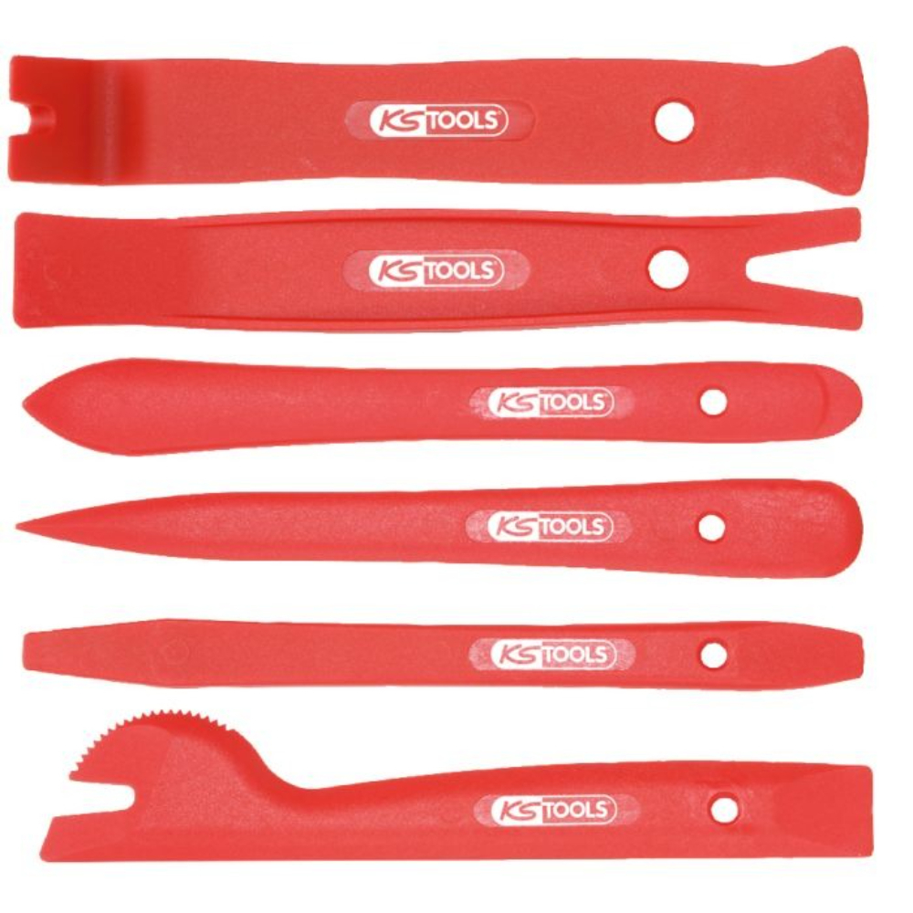 Jeu d'outils pour le démontage des garnitures de portières ABS - 6 pièces KS TOOLS - 911.8105