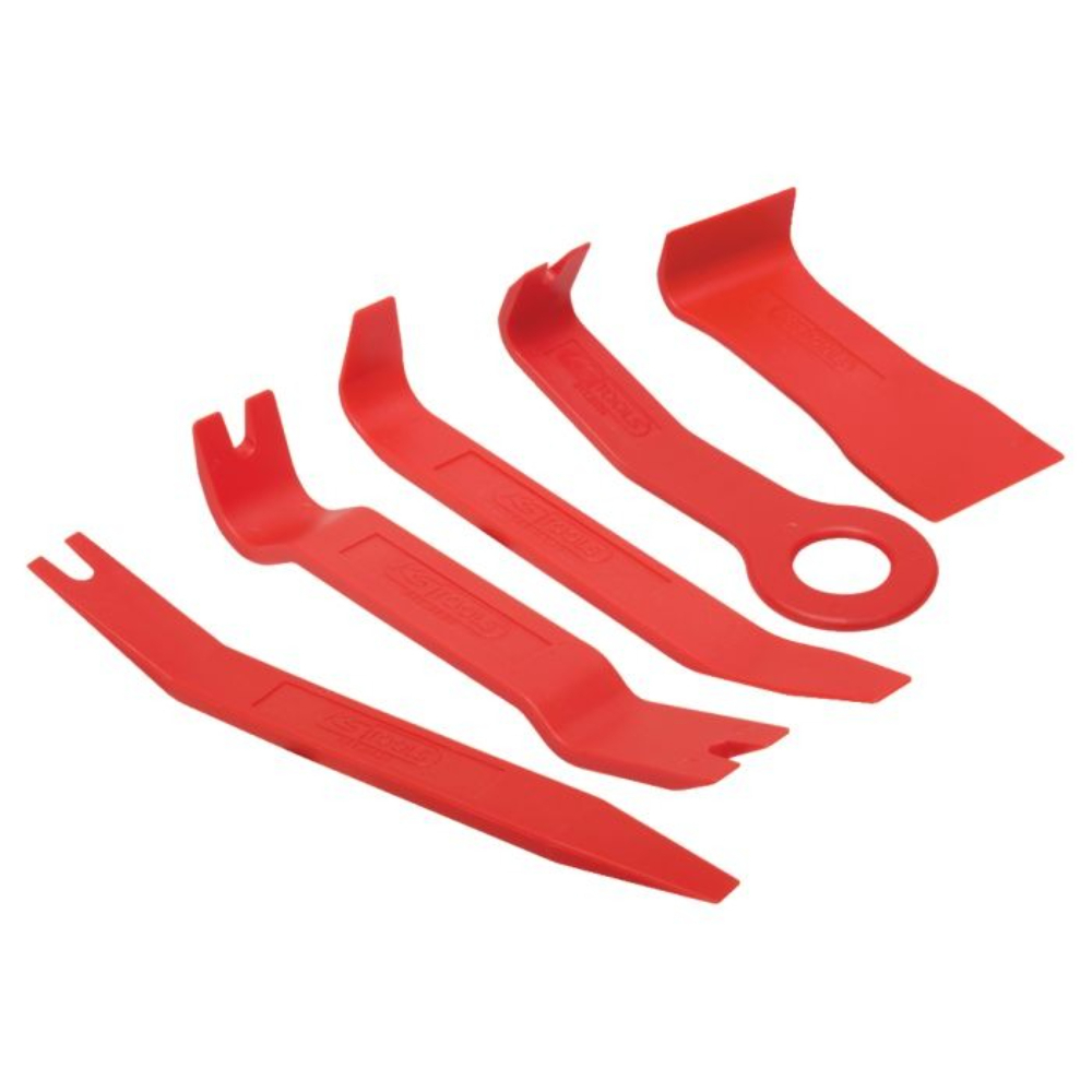 Jeu de leviers plastique pour baguettes et revêtements 5 pièces KS TOOLS - 911.8120