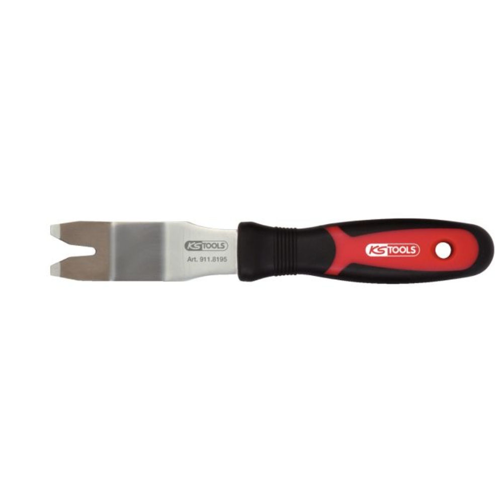 Dégrafeur de clips tête large en forme de Y - 8 mm P. 20 mm KS TOOLS - 911.8195