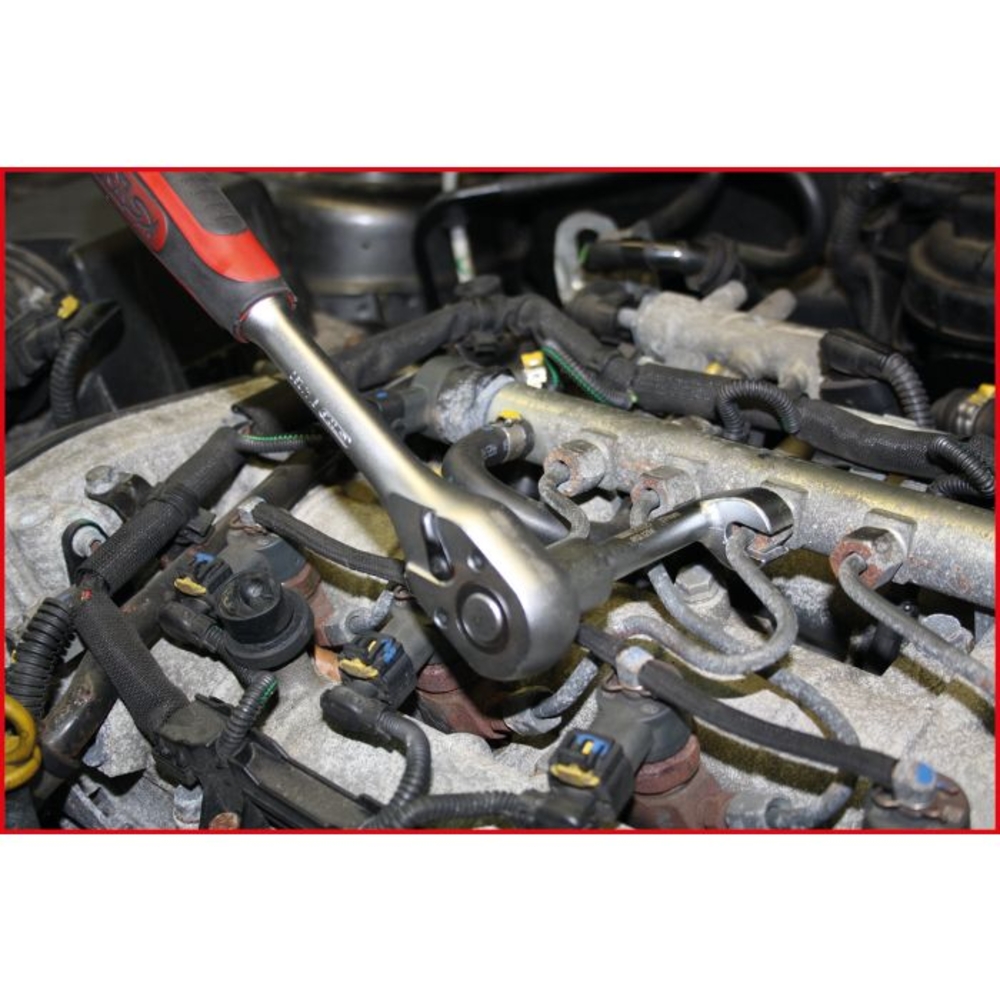 Clé pour conduites d'injection diesel 1/2'', 18 mm KSTOOLS - 9131215