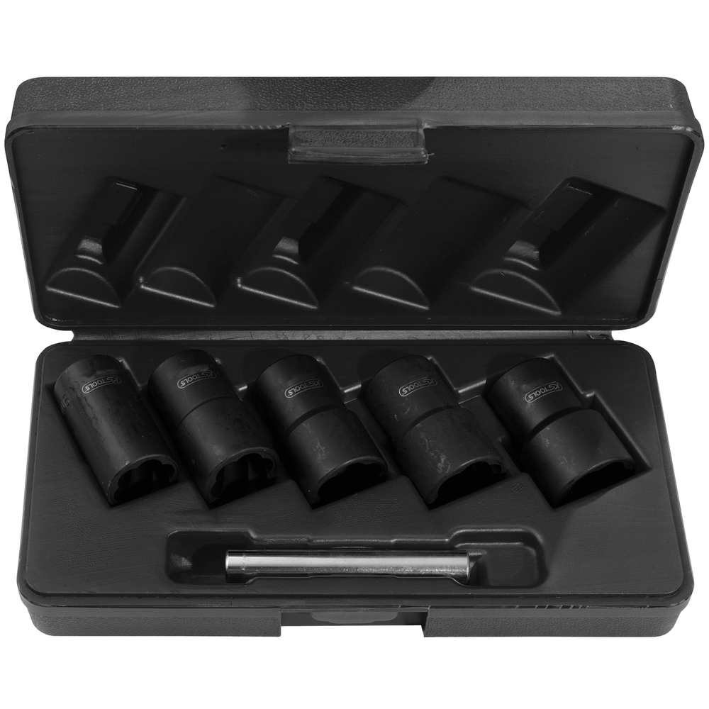 Coffret de douilles à chocs spéciales 6 pcs KS TOOLS - 913.1240