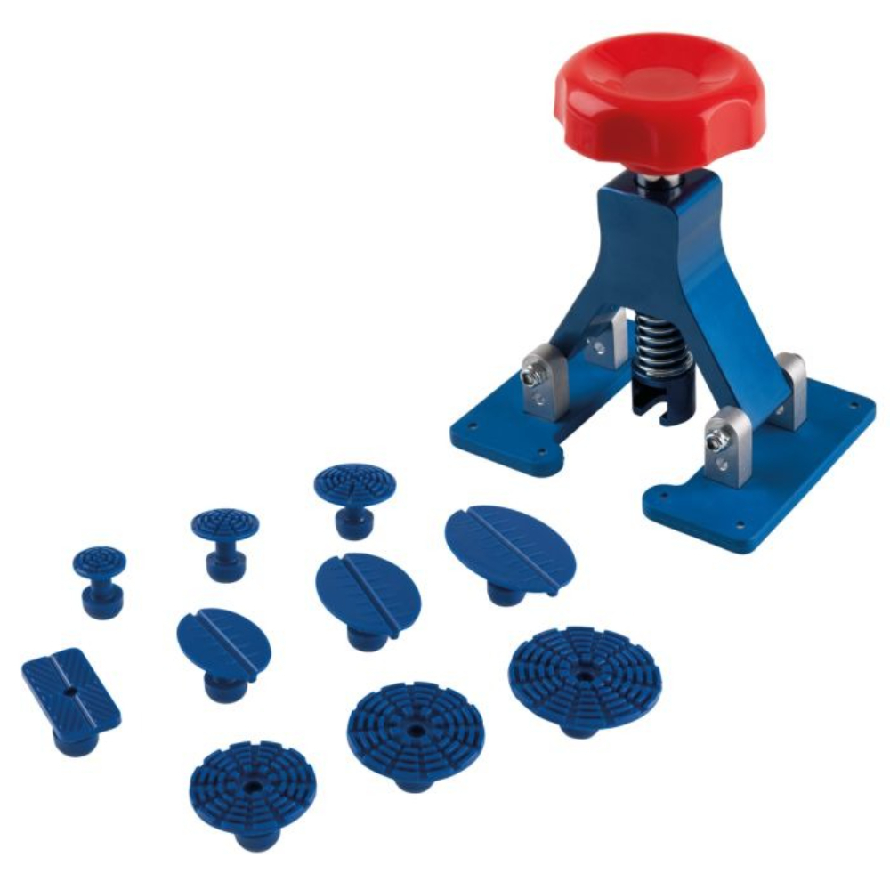 Jeu d'outils de débosselage avec vérin à vis KS TOOLS - 914.0065