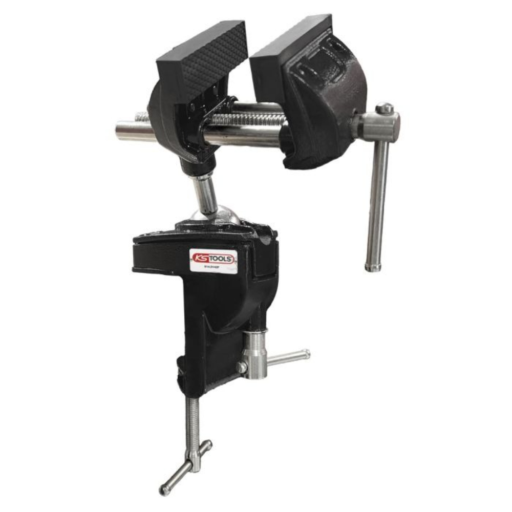 Étau d'établi sur rotule 70 mm KS TOOLS - 914.0142F