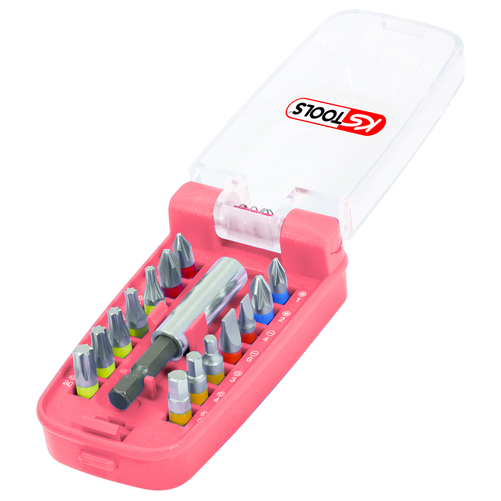 Jeu d'embouts de vissage à code couleur TORSIONpower 1/4