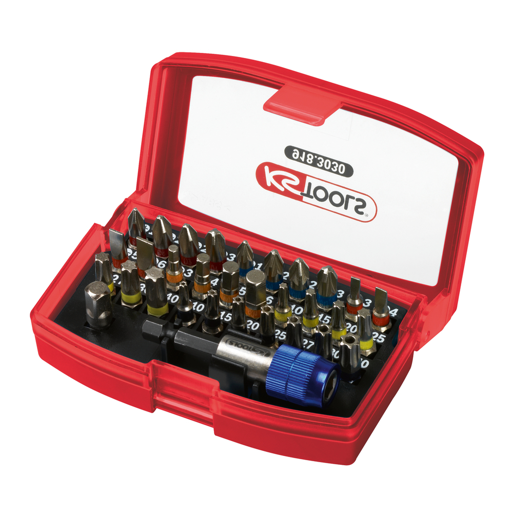 Jeu d'embouts de vissage à code couleur TORSIONpower 1/4