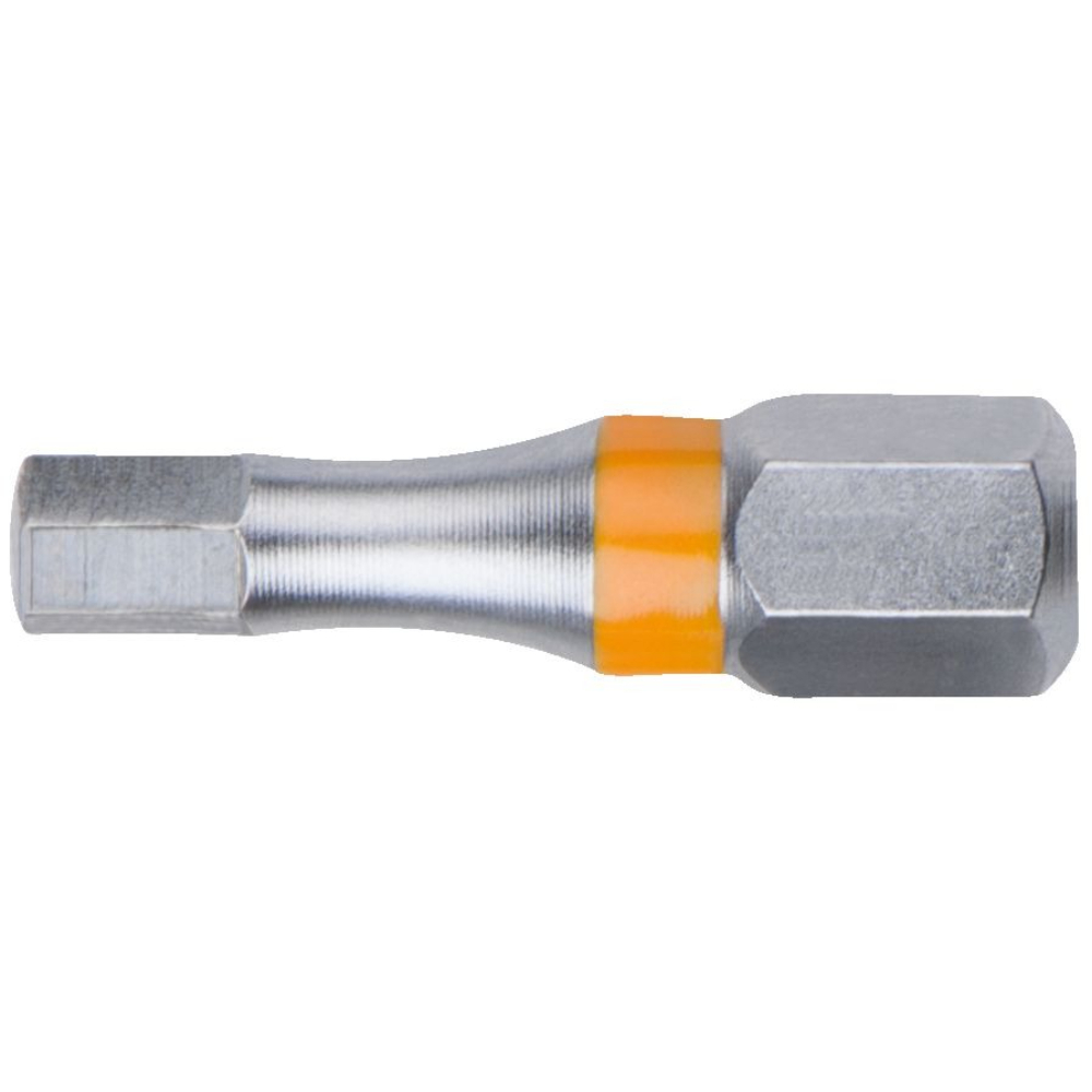 Boite de 5 embouts à code couleur TORSIONpower 25 mm - 1/4