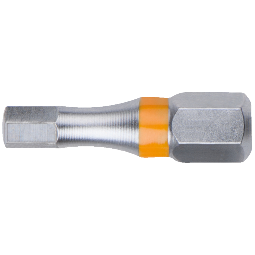 Boite de 5 embouts de vissage à code couleur TORSIONpower 25 mm - 1/4