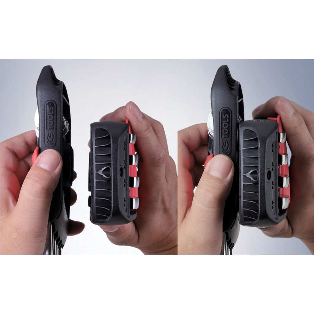 Jeu de 10 clés mixtes métriques - sur support KS TOOLS - 922.0050