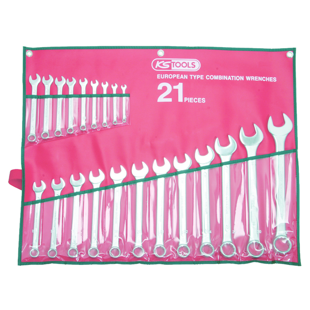 Jeu de 20 clés mixtes en pouces - en trousse KS TOOLS - 922.0080