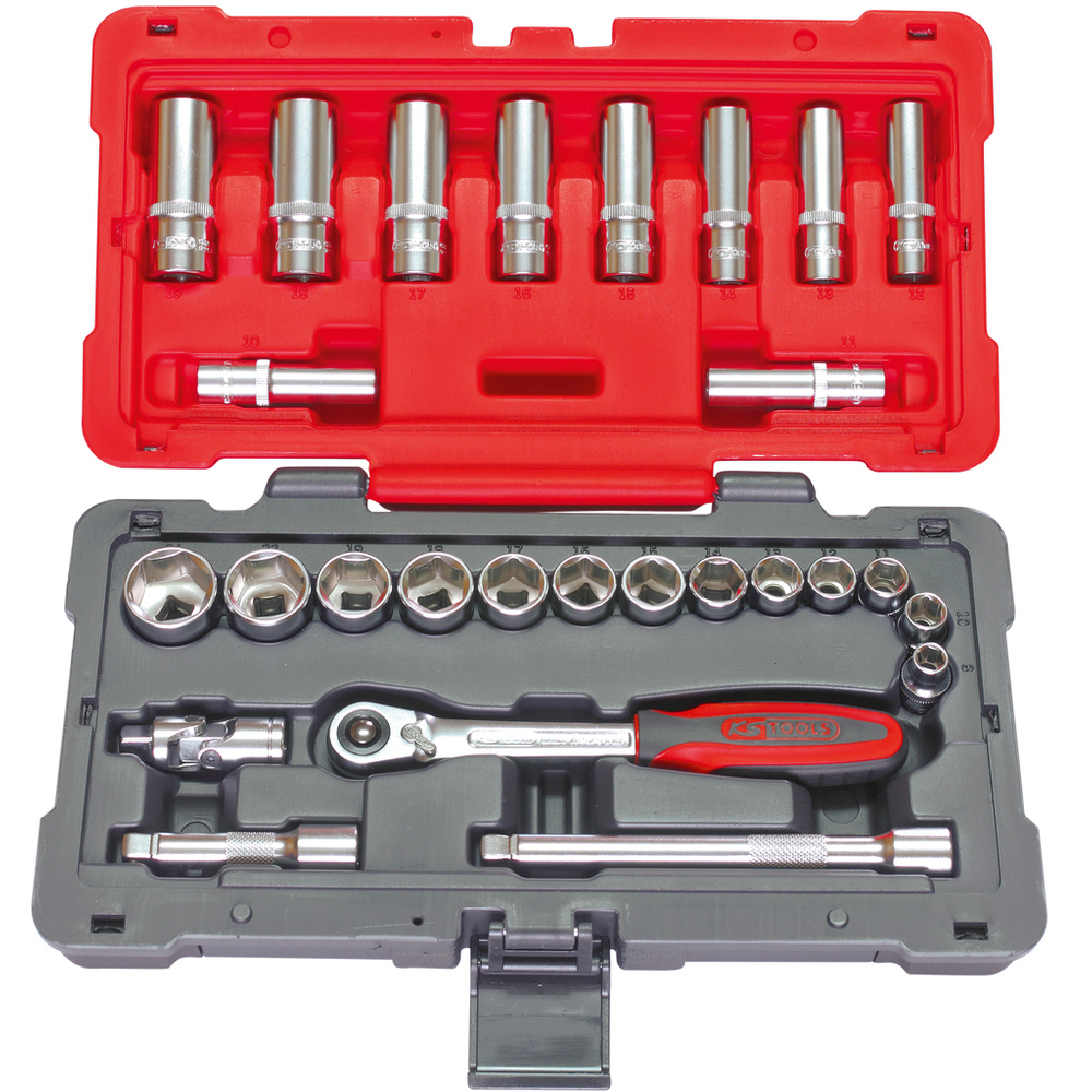 Coffret de douilles et accessoires ULTIMATE 3/8