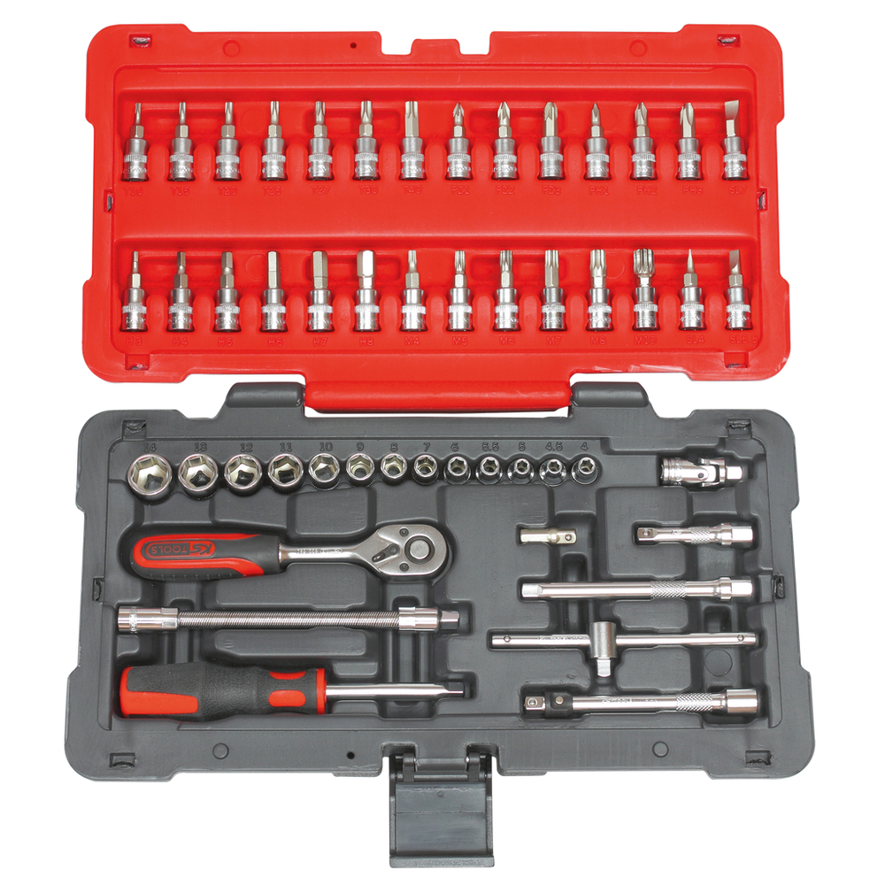 Coffret de douilles et accessoires ULTIMATE 1/4