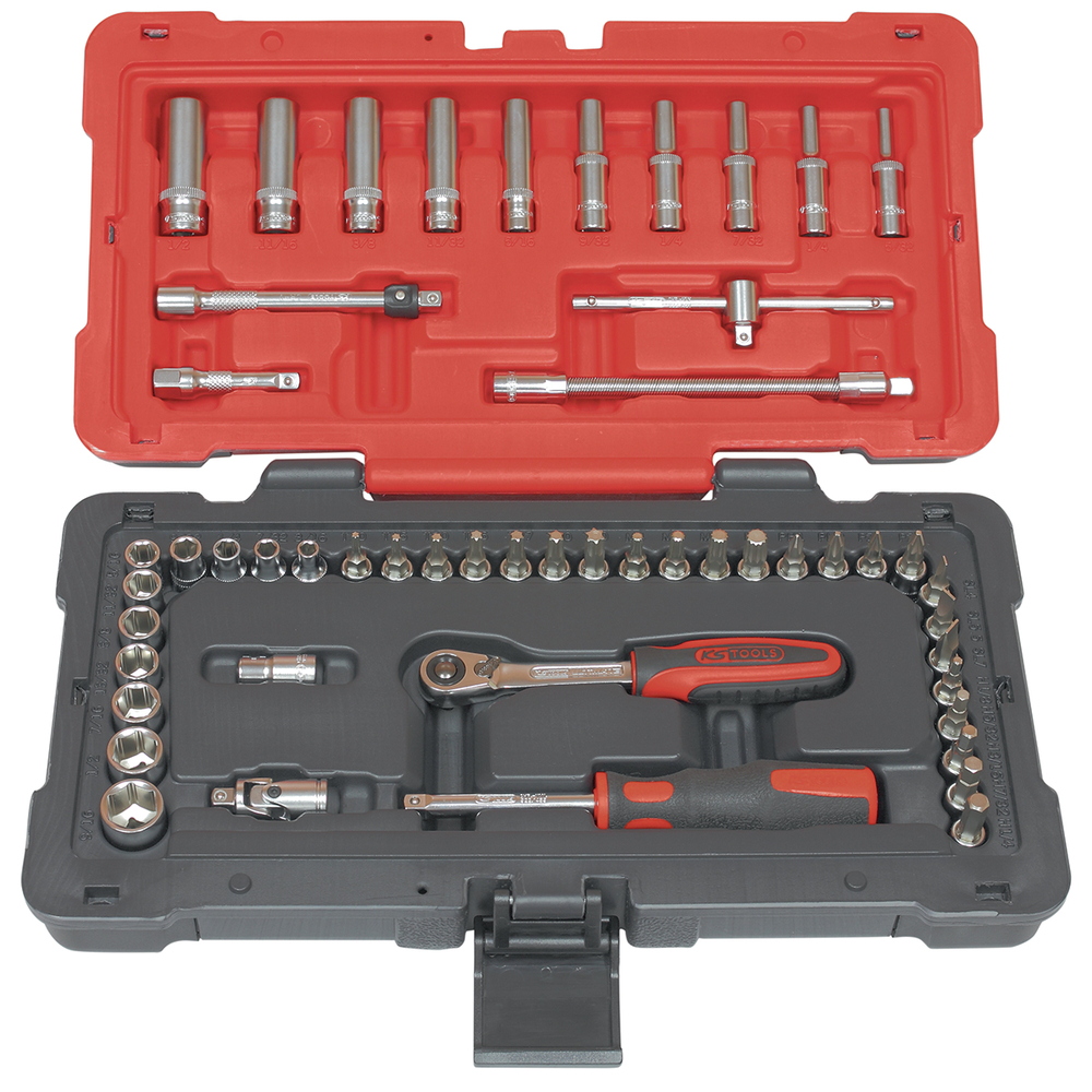 Coffret de douilles et accessoires ULTIMATE en pouces 1/4