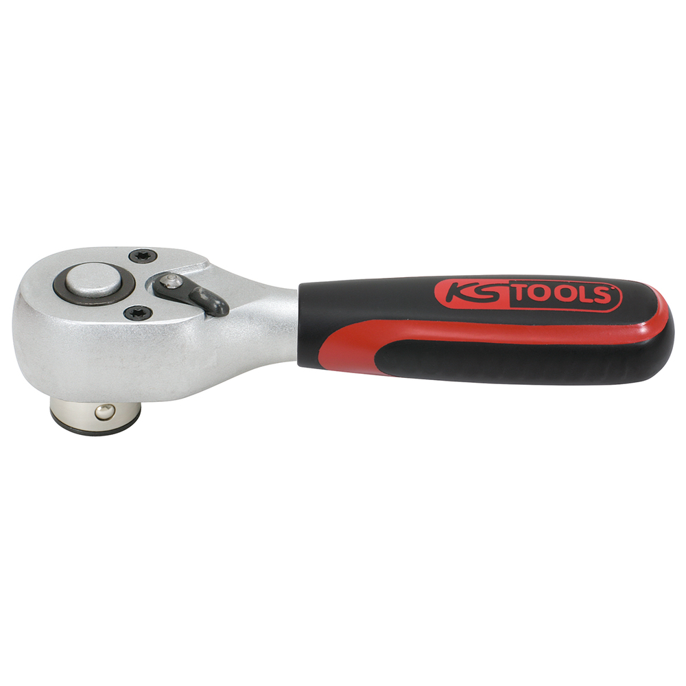 Cliquet réversible porte-embouts 72 dents bi-matière ULTIMATE 3/8