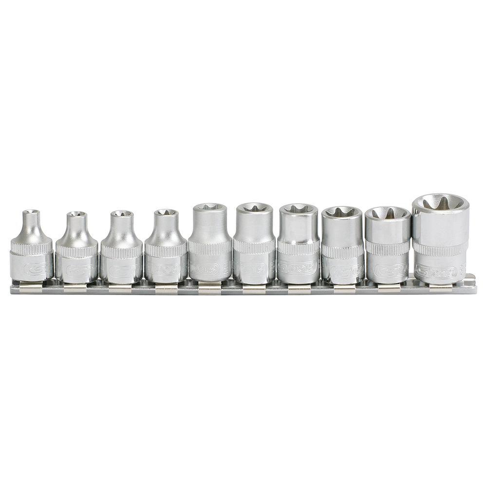 Rail de 10 douilles ULTIMATE TORX 3/8