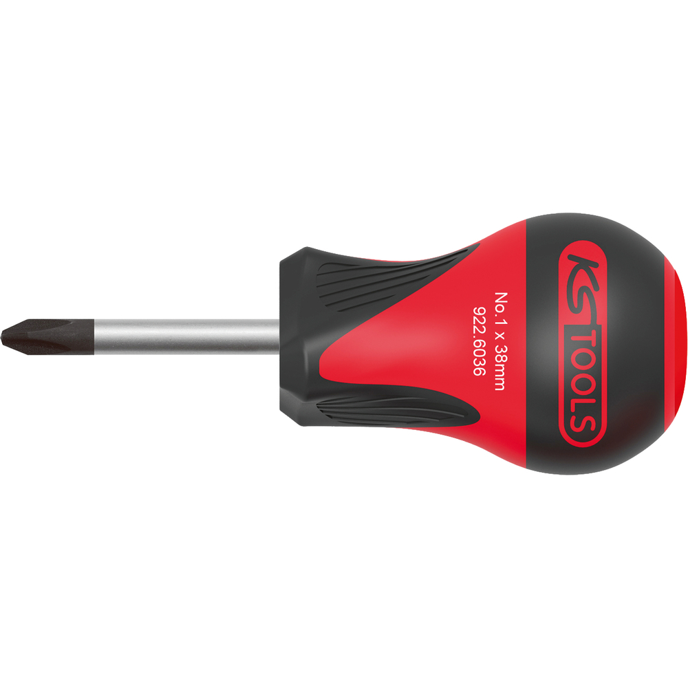 Tournevis ULTIMATE tom pouce PHILLIPS PH2 - 38 mm KS TOOLS - 922.6037