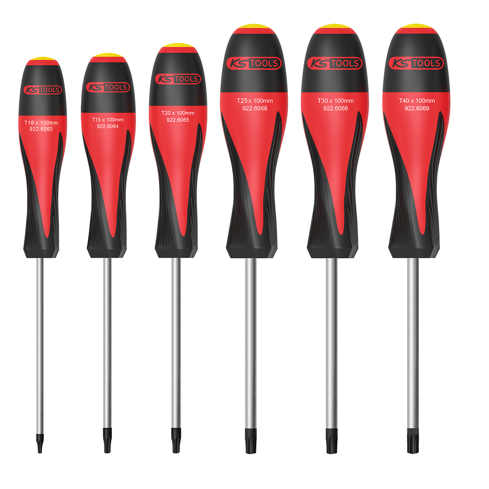 Jeu de 6 tournevis ULTIMATE TORX KS TOOLS - 922.6060