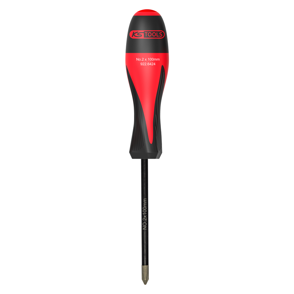 Tournevis ULTIMATEgrip PHILLIPS PH2 - 100 mm KS TOOLS - 922.6424