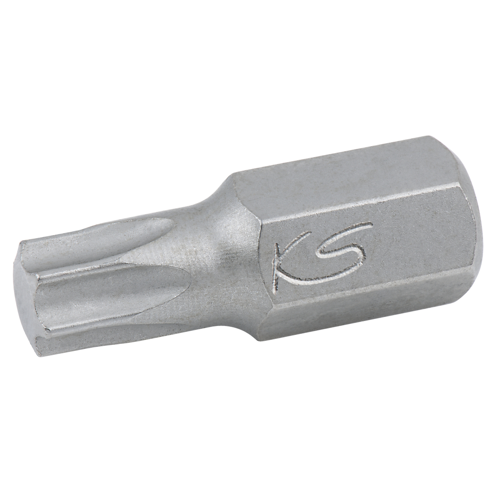 Embout de vissage TORX percé 30 mm - A 10 mm - T10 KS TOOLS - 930.2110