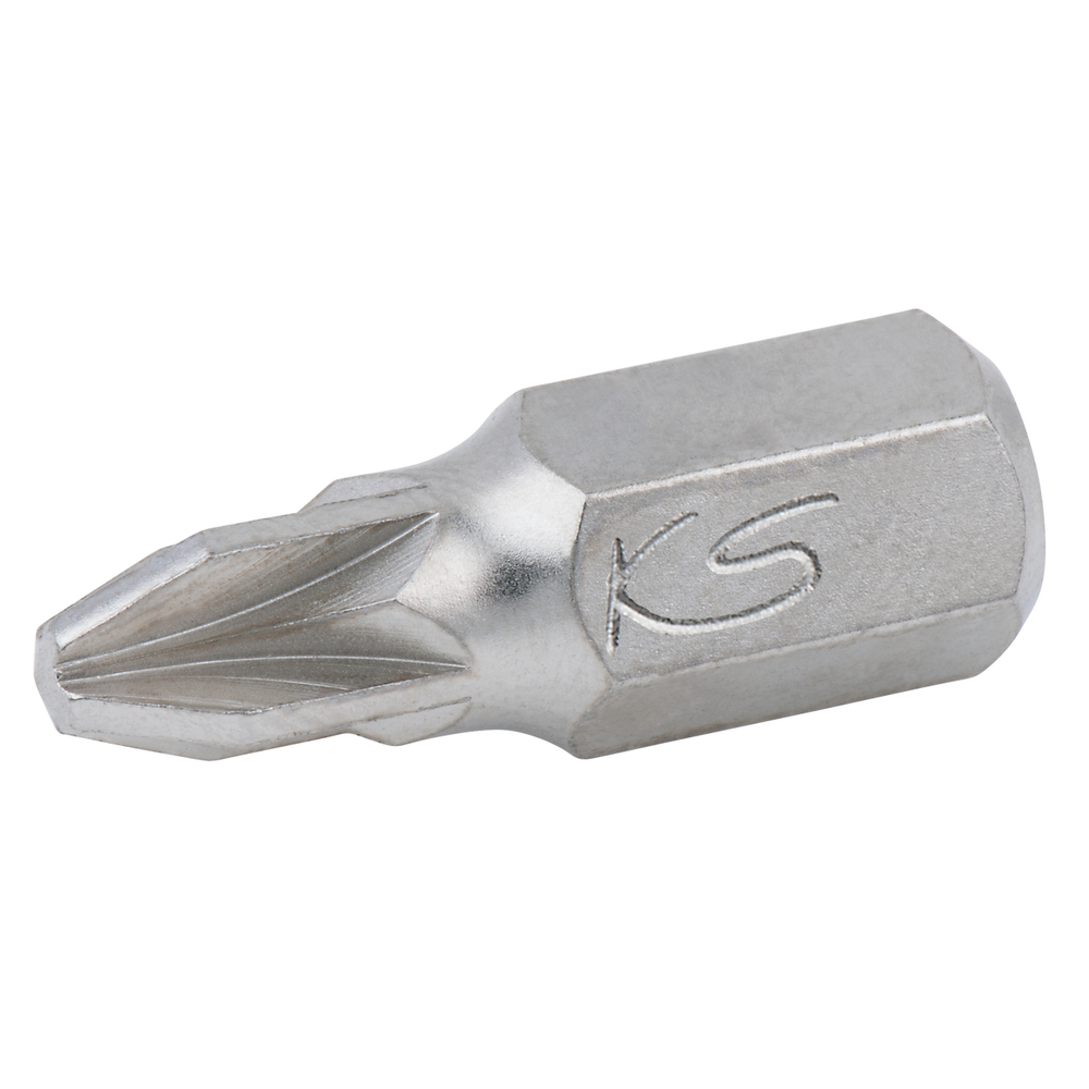 Embout de vissage POZIDRIV 30 mm - A 10 mm - PZ2 KS TOOLS - 930.3021