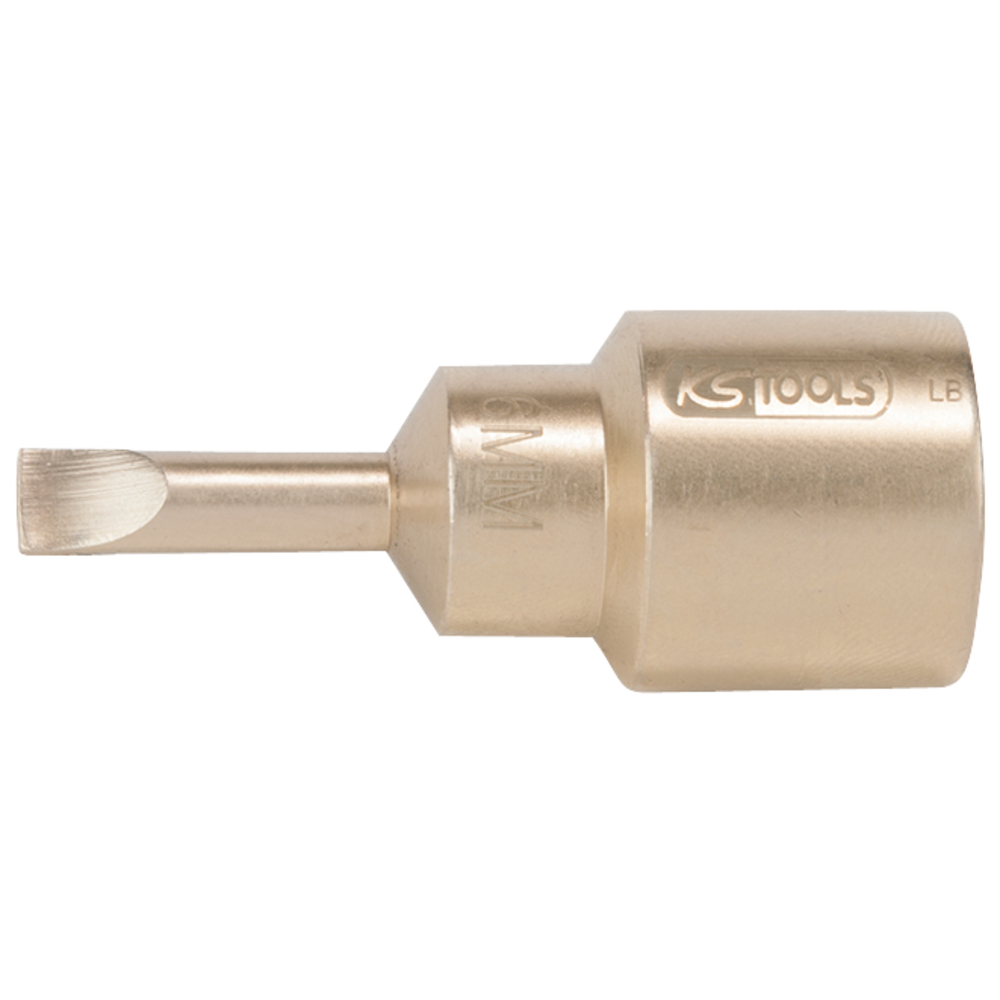 Douille tournevis fente BRONZEplus 6mm 60mm KS TOOLS - 963.1293