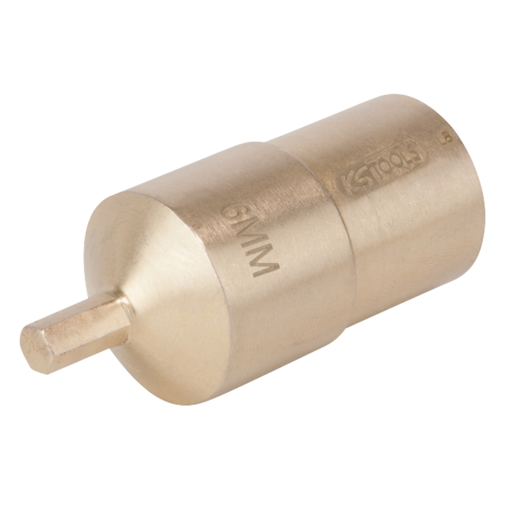 Douille tournevis 6 pans creux courte BRONZEplus 6mm 60mm KS TOOLS - 963.1302