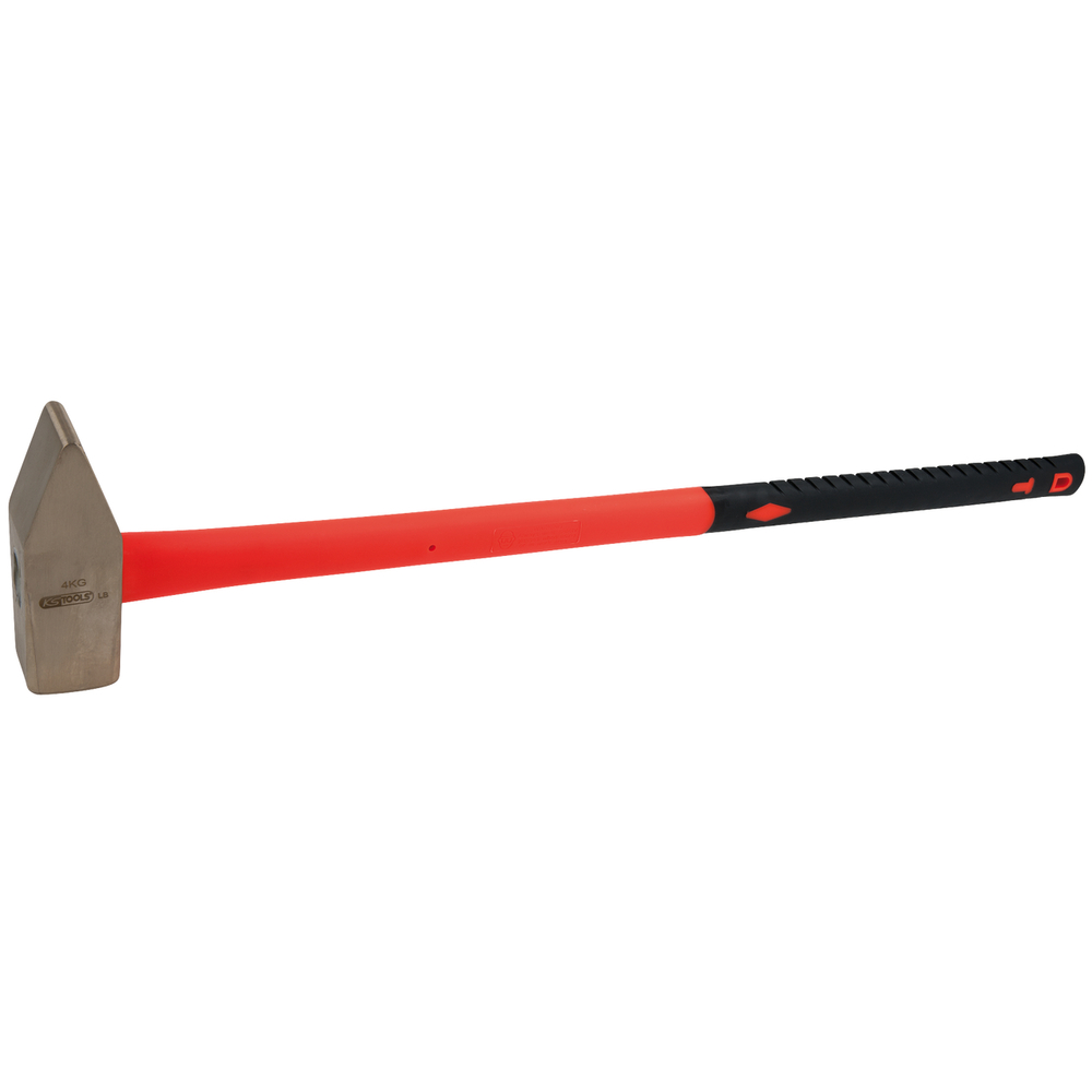 Masse BRONZEplus manche tri-matière tête 5000g 900mm KS TOOLS - 963.2042
