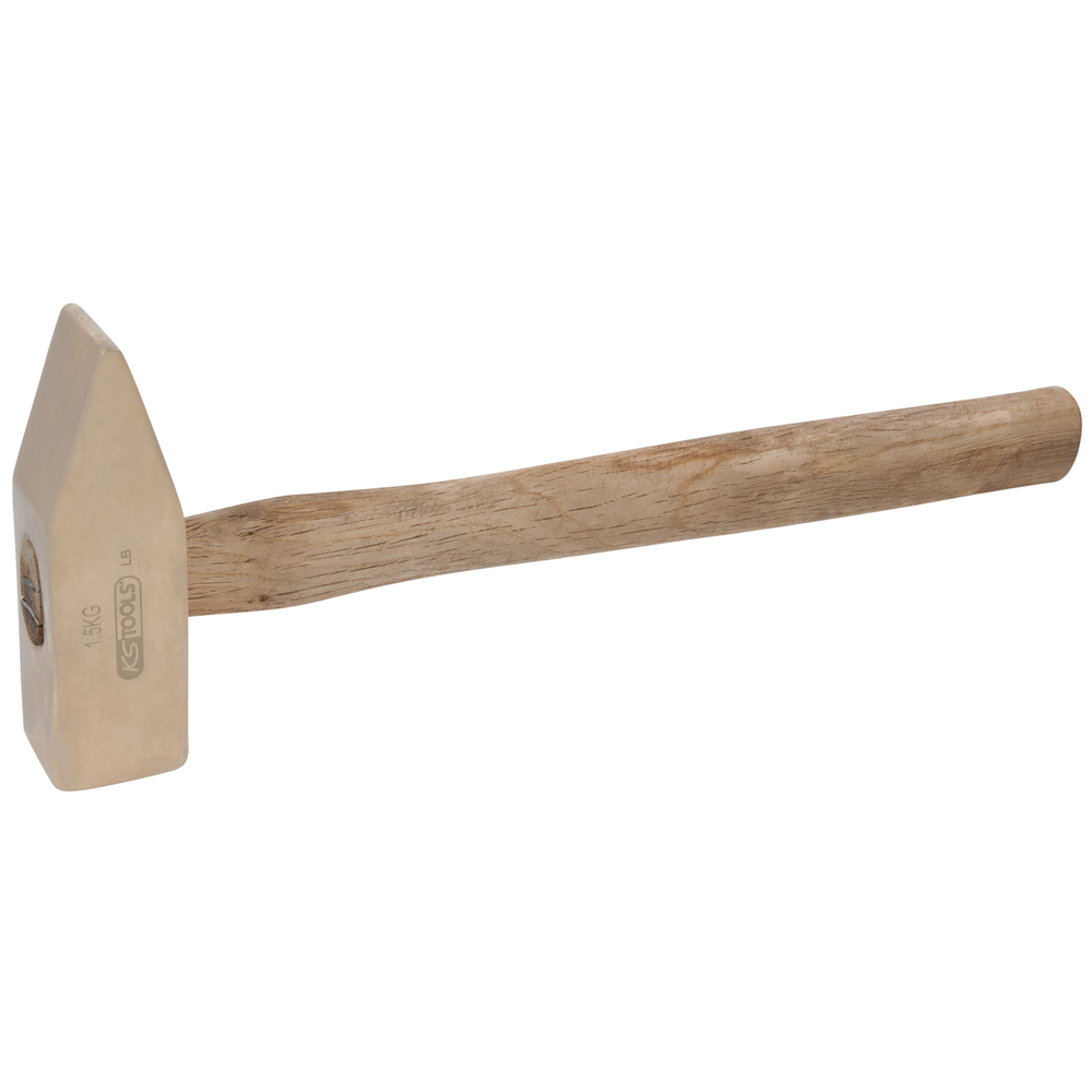 Marteau BRONZEplus manche hickory tête 1500g 395mm KS TOOLS - 963.2125