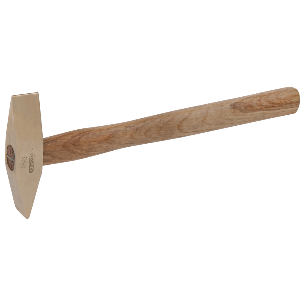 Marteau à dérouiller BRONZEplus manche hickory tête 200g 280mm KS TOOLS - 963.2170