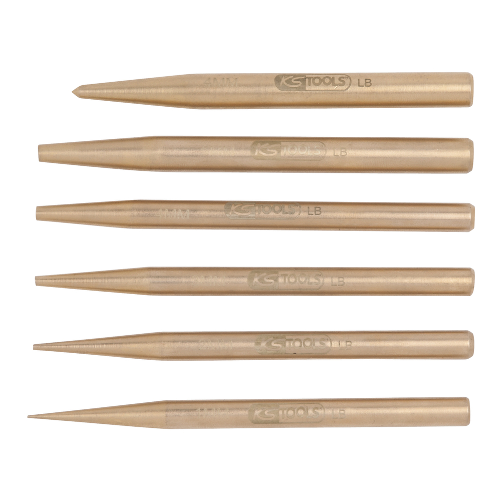 Jeu de chasses-clous BRONZEplus 6 pièces KS TOOLS - 963.2560
