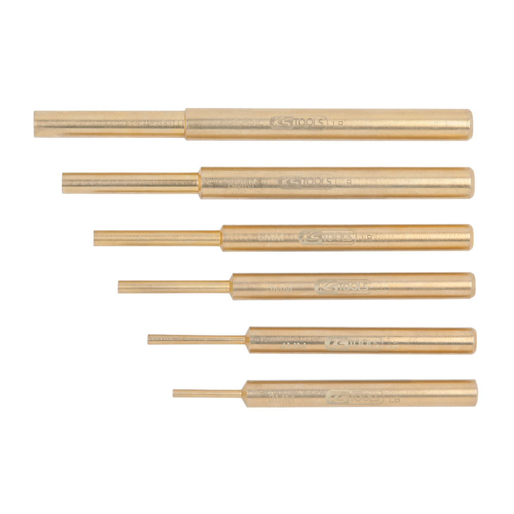 Jeu de chasses goupilles BRONZEplus 6 pièces KS TOOLS - 963.2590