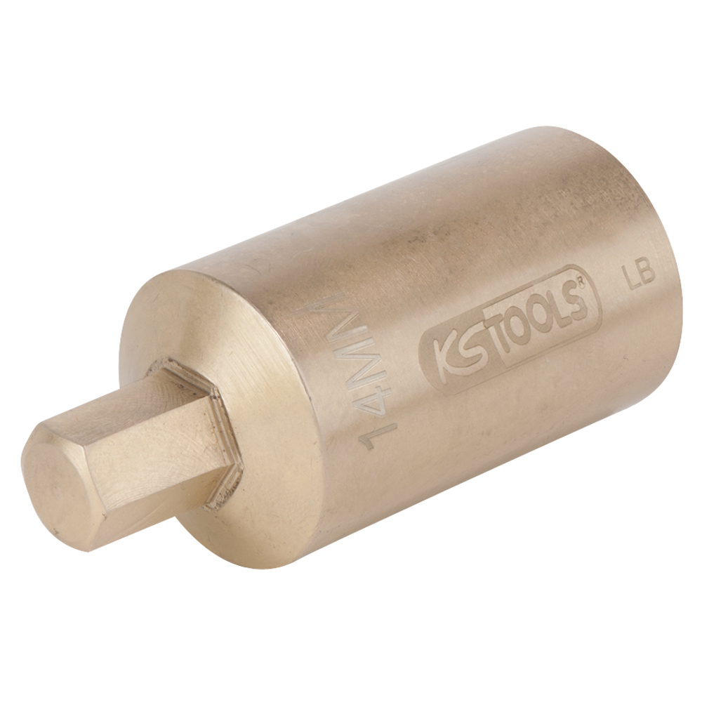 Douille tournevis creux BRONZEplus courte 17mm 80mm KS TOOLS - 963.3466