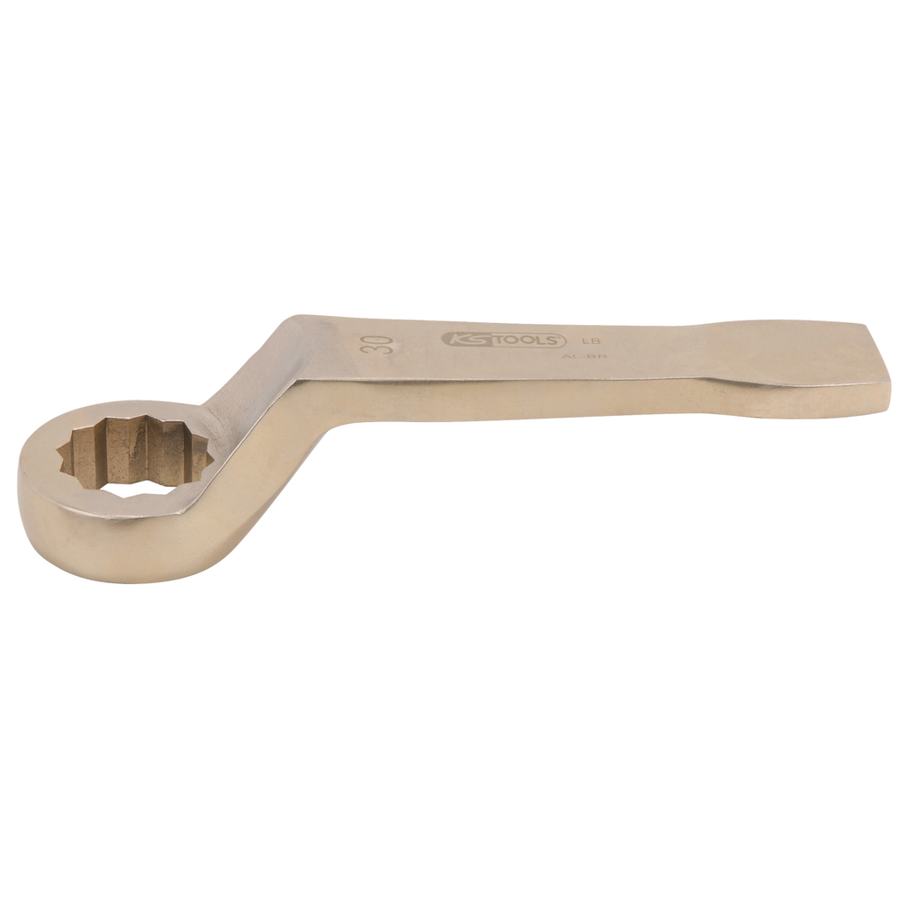 Clé à œillet à frapper contre-coudée BRONZEplus 85mm 440mm KS TOOLS - 963.7848