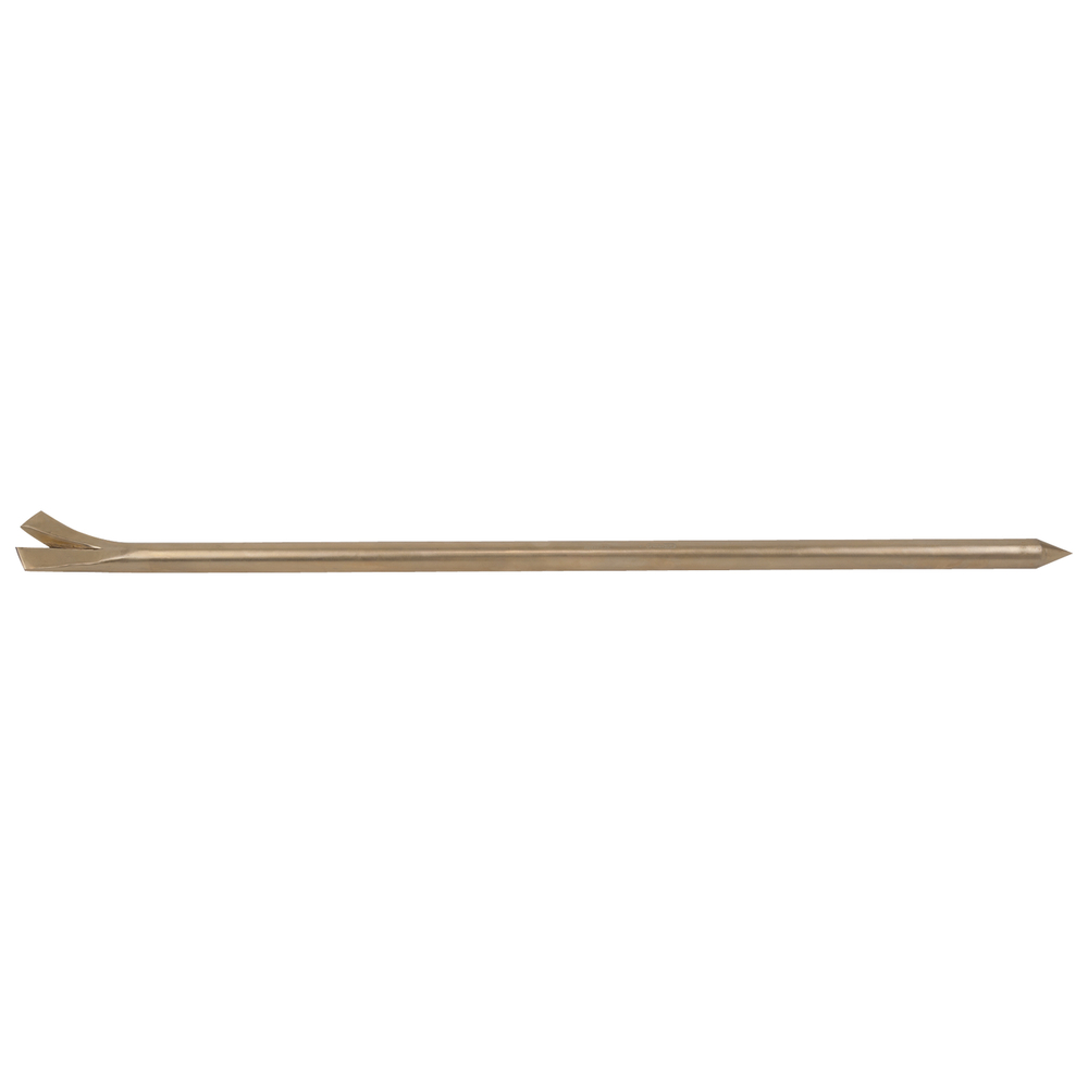 Barre à mine avec pointe et fourche BRONZEplus 1500mm Diam. 30mm KS TOOLS - 963.9737