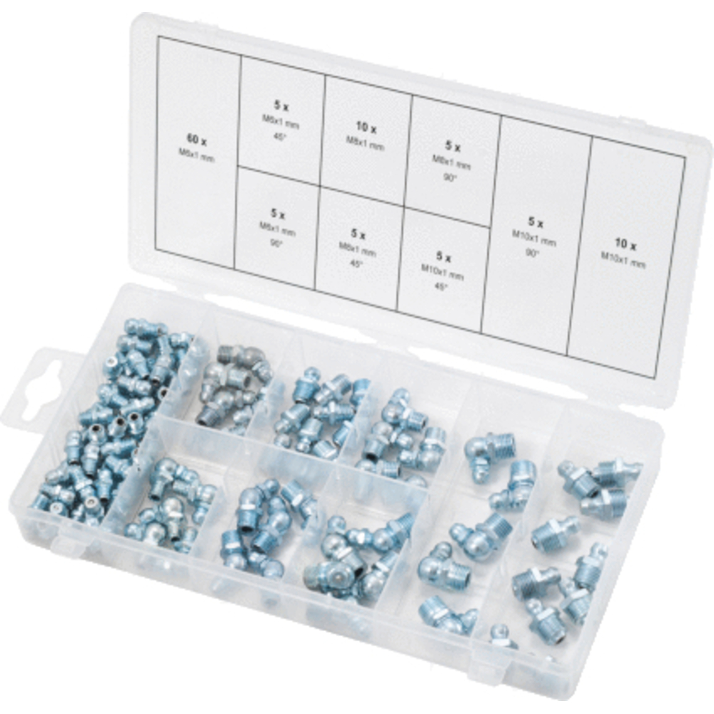 Assortiment de graisseurs 110 pcs KS TOOLS - 970.0030