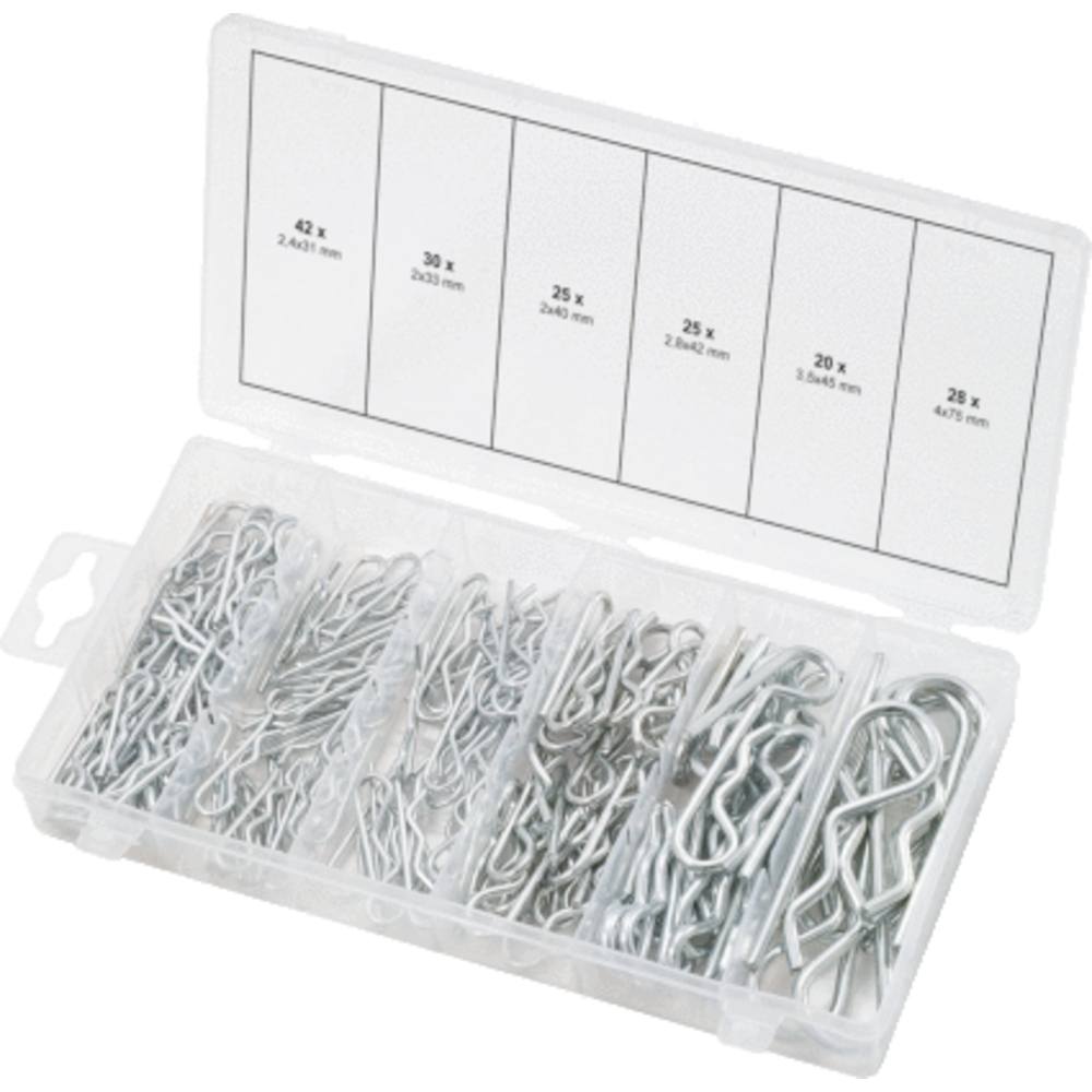 Assortiment de goupilles Beta 150 pcs KS TOOLS - 970.0060