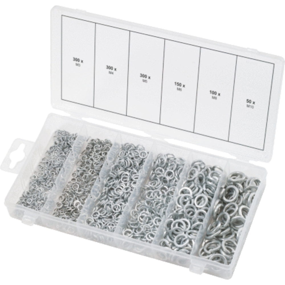 Assortiment de rondelles, 1200 pcs KS TOOLS - 970.0220