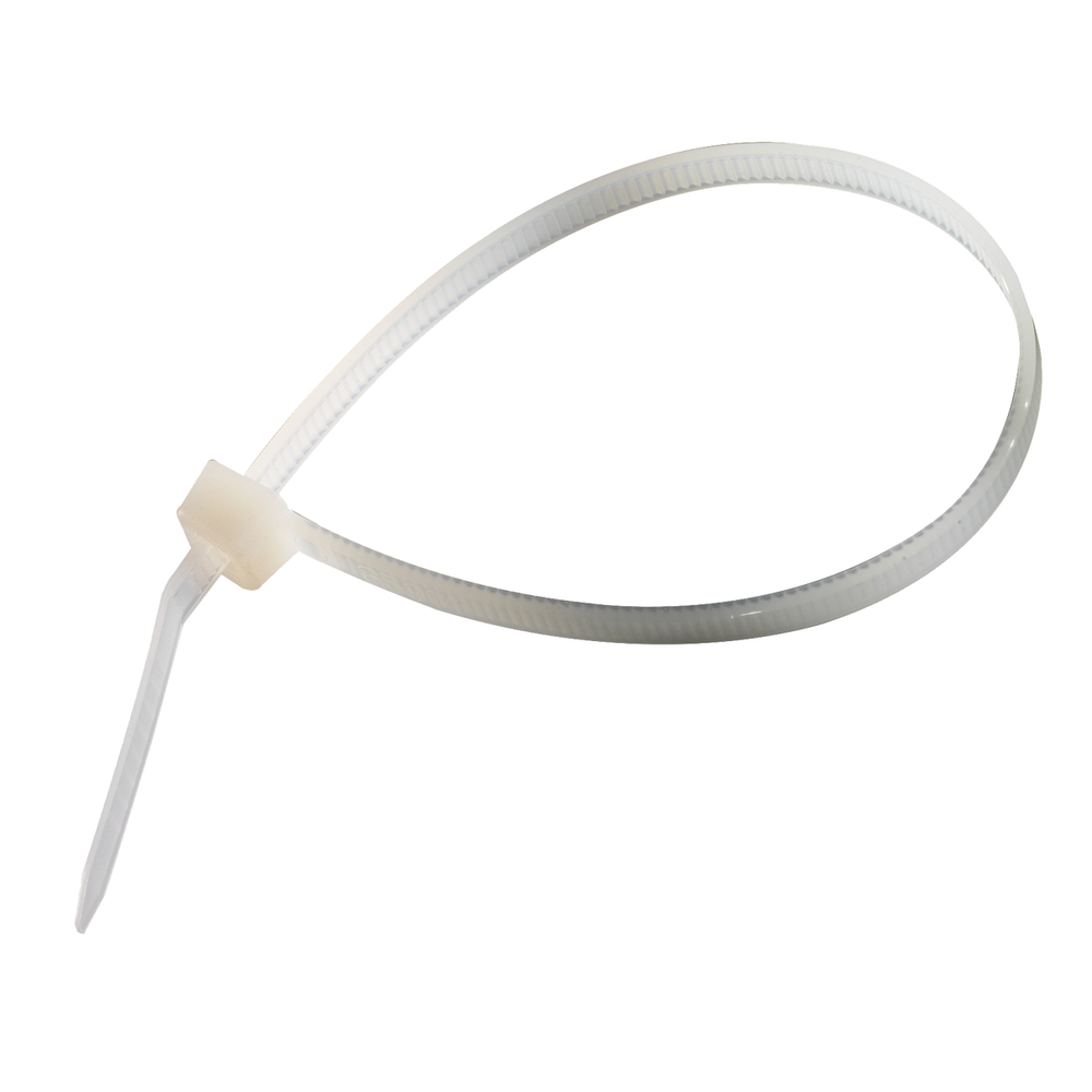 Sachet de colliers nylon transparents 300 x 4,8 mm 100 pcs KS TOOLS - 970.0583