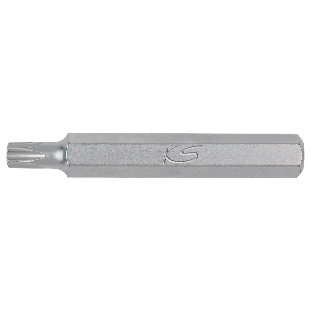 Embout de vissage TORX percé 75 mm - A 10 mm - T50 KS TOOLS - 975.2150