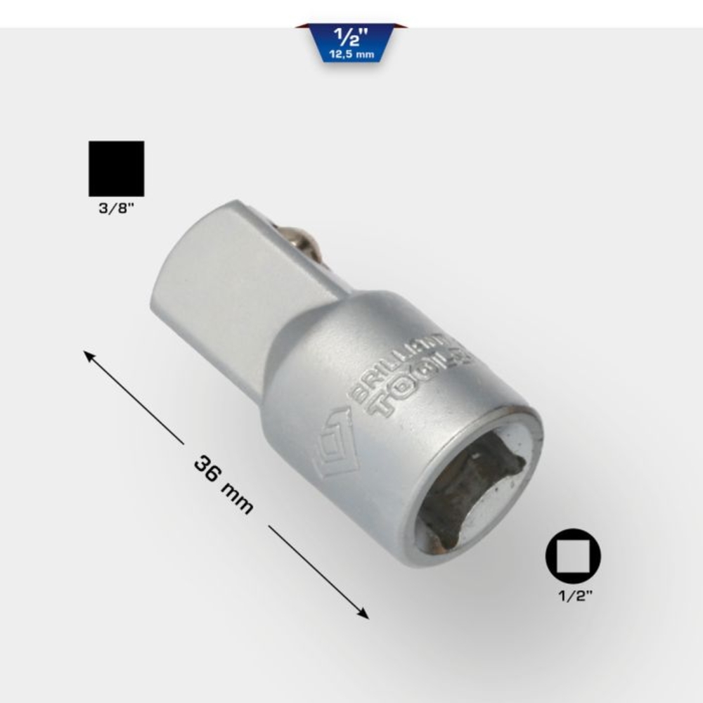 Adaptateur 1/2
