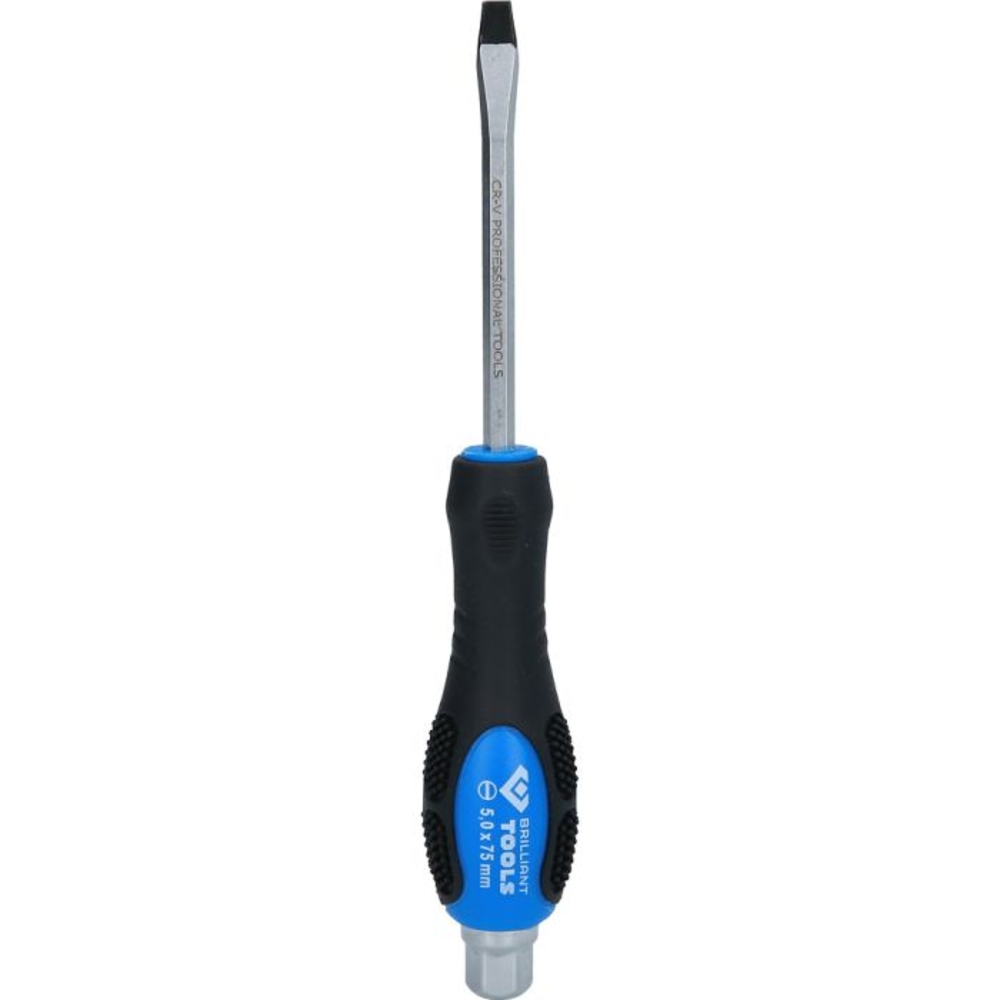 Tournevis à lame traversante Fente 5,0mm L75mm BRILLIANT TOOLS - KS TOOLS - BT034802