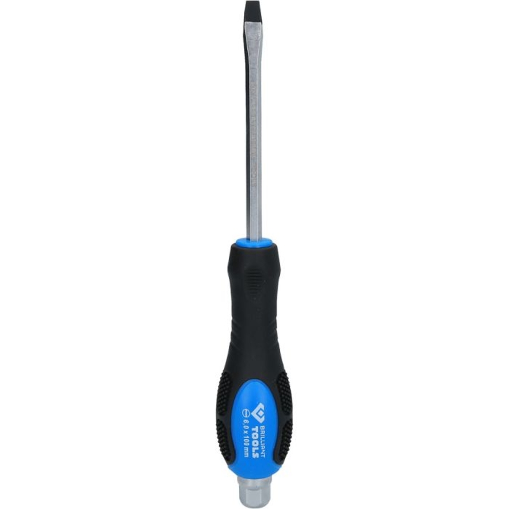 Tournevis à lame traversante Fente 6,0mm L100mm BRILLIANT TOOLS - KS TOOLS - BT034804